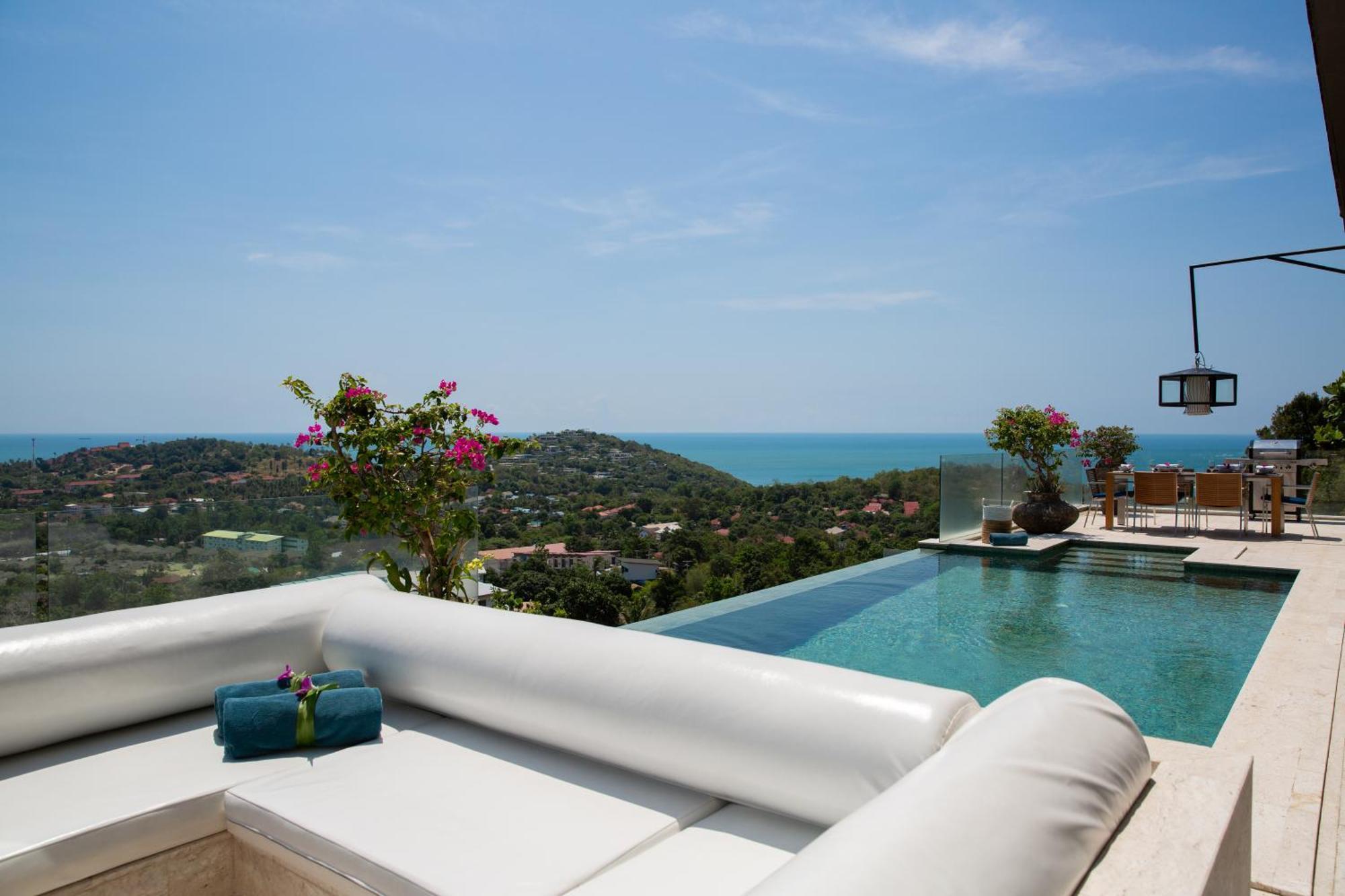Villa Belle - Fully Serviced Private Sea View Villa With An Award Winning In-House Cook Choeng Mon Luaran gambar
