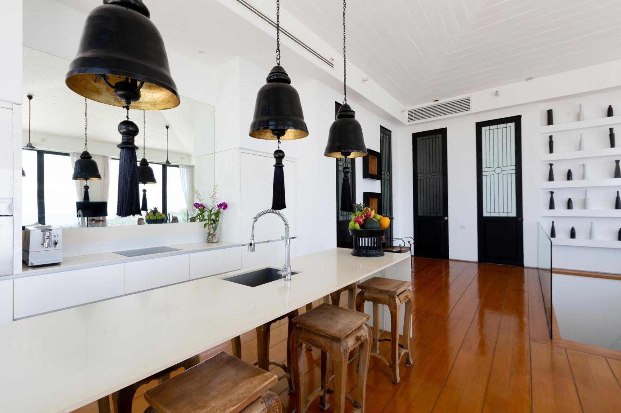 Villa Belle - Fully Serviced Private Sea View Villa With An Award Winning In-House Cook Choeng Mon Luaran gambar