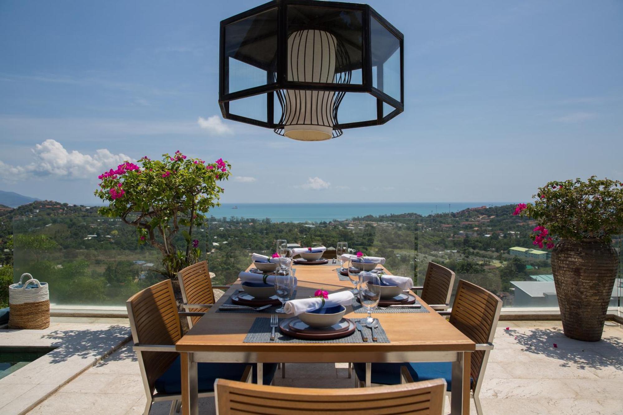 Villa Belle - Fully Serviced Private Sea View Villa With An Award Winning In-House Cook Choeng Mon Luaran gambar