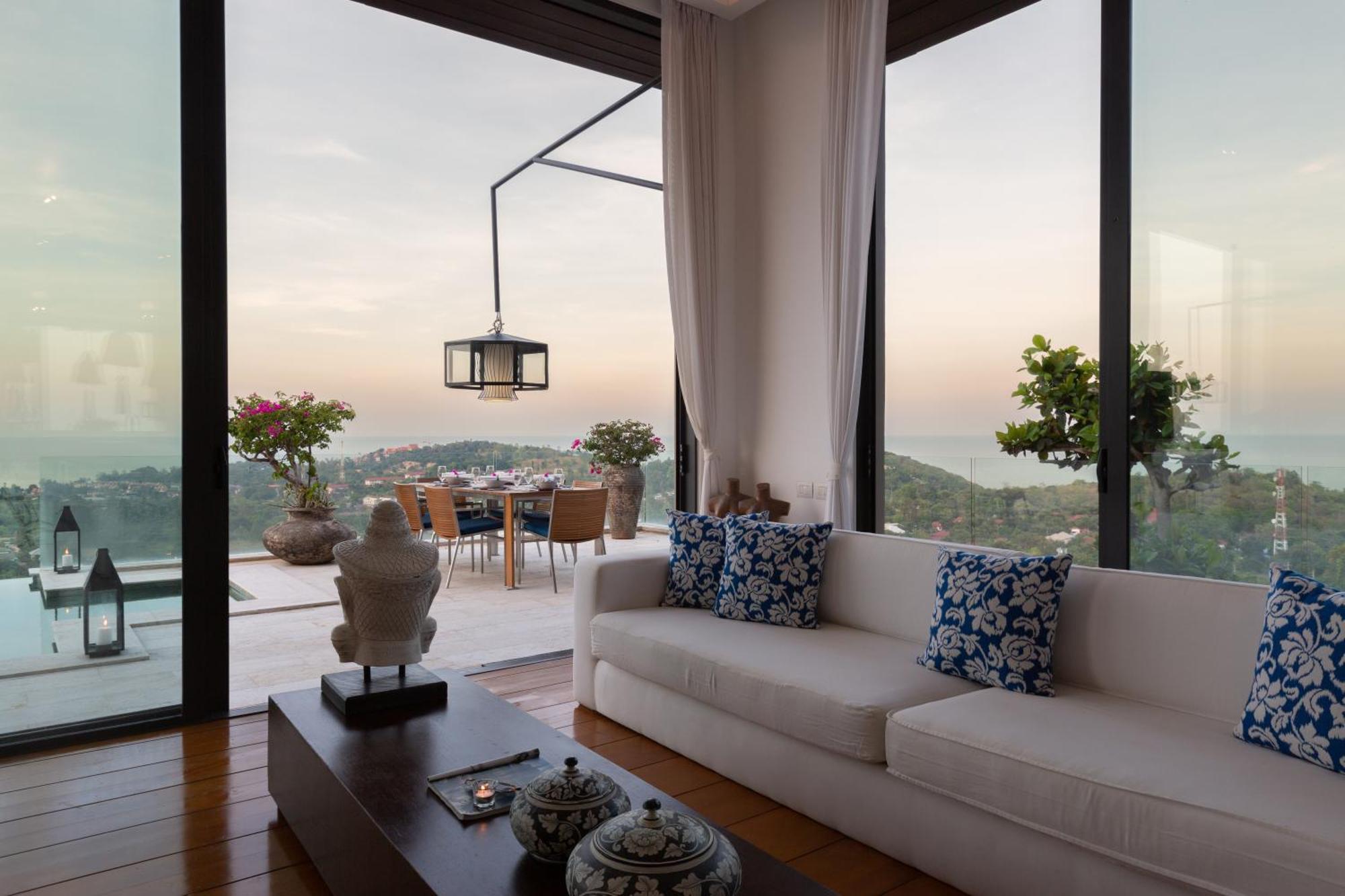 Villa Belle - Fully Serviced Private Sea View Villa With An Award Winning In-House Cook Choeng Mon Luaran gambar